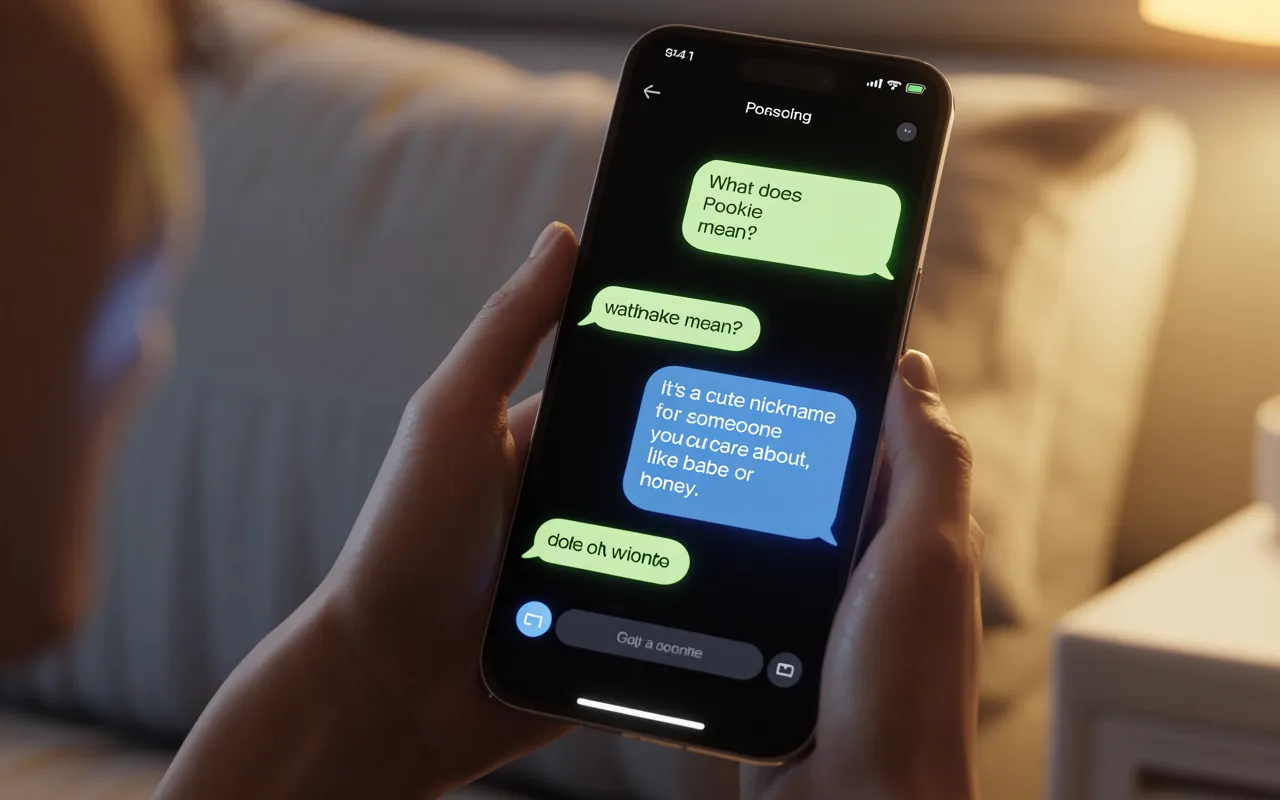 What Does Pookie Mean in Texting