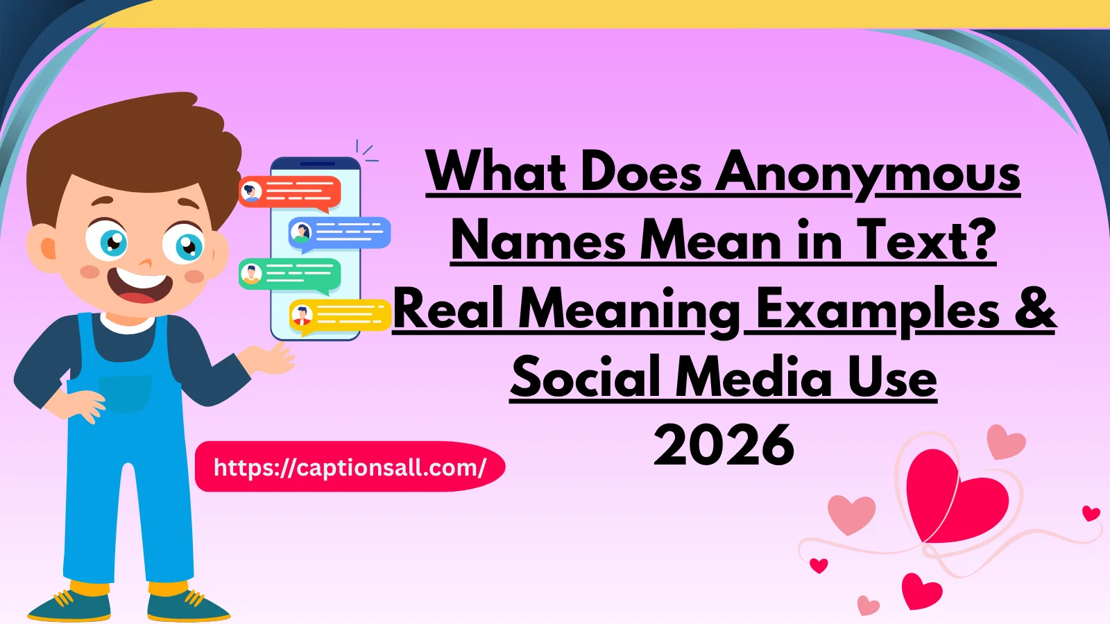 Anonymous Names Mean in Text