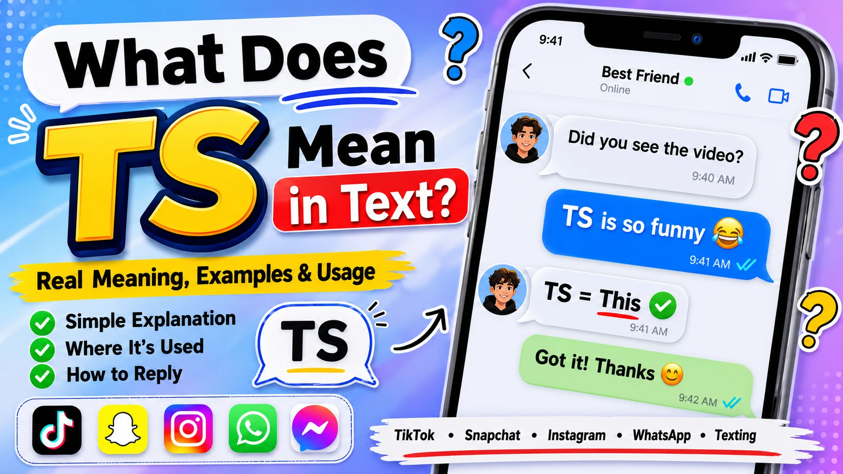 TS Mean in Text